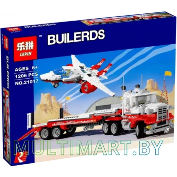 Конструктор Lepin 21017 Грузовик Mach II Красная птица (1206 деталей)